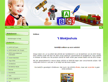 Tablet Screenshot of legohuis.nl